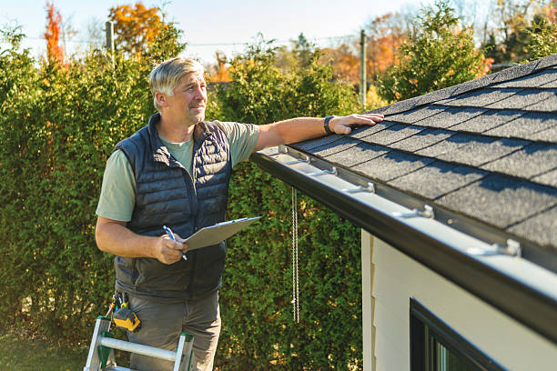 Professional Roofing technician working in Eccles, WV